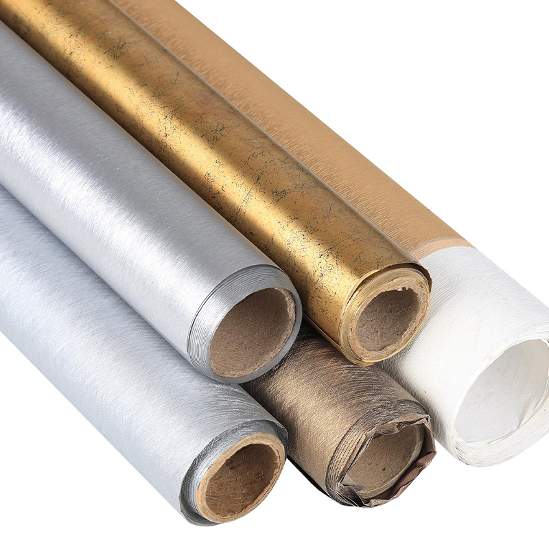 Metalowa folia dekoracyjna z PVC